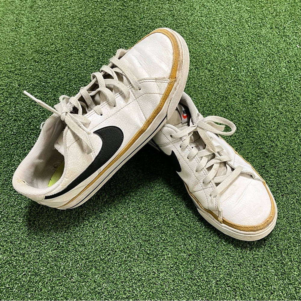 Nike Low-top Women's Sneakers Size 10 White/Tan/Black